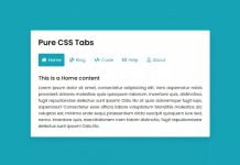 Pure CSS Tabs with Slide Indicator | Tabs using only HTML & CSS Pure CSS Tabs with Slide Indicator Tabs using only HTML & CSS