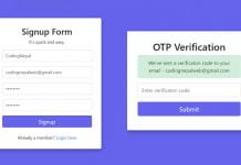 Login & Signup Form with Email Verification using PHP and MySQL Login & Signup Form with Email Verification using PHP and MySQL