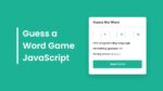10 Easy JavaScript Games for Beginners with Source Code