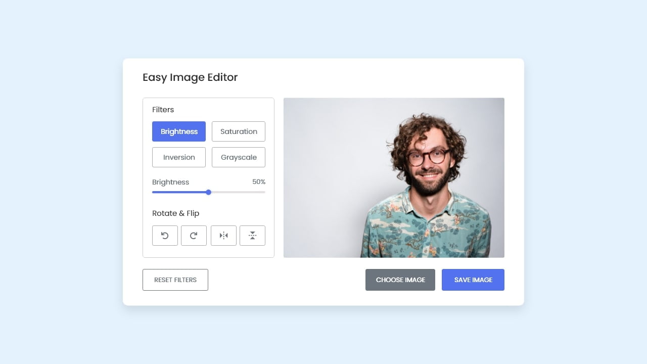 Edit an image from the HTML Editor