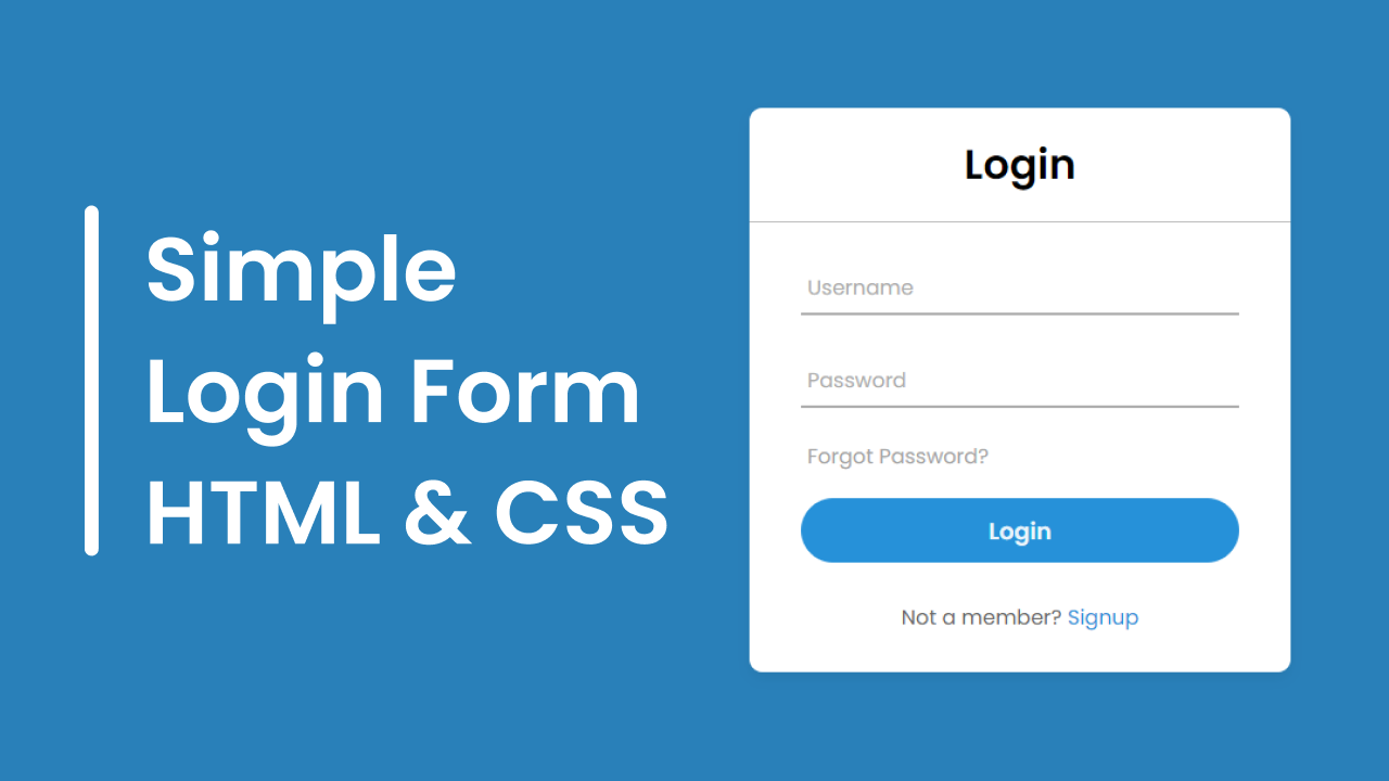 Registration Form Templates In Html Css