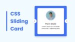 Responsive Card Slider in HTML & CSS