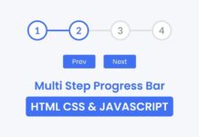 Multi Step Progress Bar in HTML CSS & JavaScript Multi Step Progress Bar in HTML CSS & JavaScript