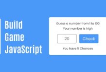 Number Guessing Game in HTML CSS & JavaScript