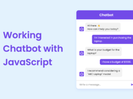 How to Create Working Chatbot in HTML CSS and JavaScript