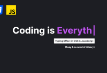 Create Text Typing Effect in HTML CSS and Vanilla JavaScript Create Text Typing Effect in HTML CSS and Vanilla JavaScript