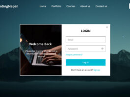Create Website with Login & Registration Form in HTML CSS and JavaScript