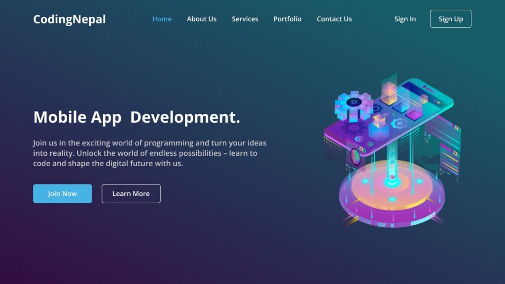 site web responsive html css