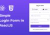 Create A Responsive Login Form in ReactJS and CSS Create A Responsive Login Form in ReactJS and CSS