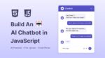 How to Build an AI Chatbot with HTML CSS & JavaScript